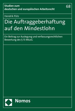 Die Auftraggeberhaftung auf den Mindestlohn (eBook, PDF) - Pütz, Hendrik