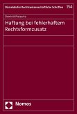 Haftung bei fehlerhaftem Rechtsformzusatz (eBook, PDF)