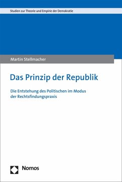 Cover Das Prinzip der Republik (eBook, PDF)