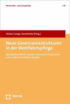 Neue Governancestrukturen in der Wohlfahrtspflege (eBook, PDF)