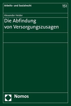 Die Abfindung von Versorgungszusagen (eBook, PDF) - Heider, Alexander