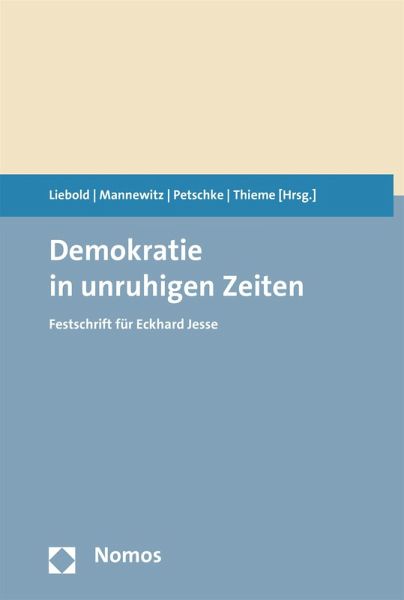 Demokratie in unruhigen Zeiten (eBook, PDF) Demokratie in unruhigen Zeiten (eBook, PDF)