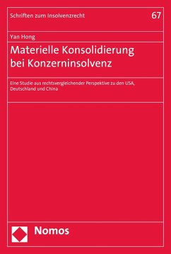 Materielle Konsolidierung bei Konzerninsolvenz (eBook, PDF) - Hong, Yan