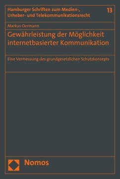 Gewährleistung der Möglichkeit internetbasierter Kommunikation (eBook, PDF) - Oermann, Markus