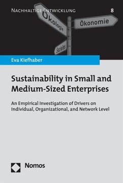 Sustainability in Small and Medium-Sized Enterprises (eBook, PDF) - Kiefhaber, Eva