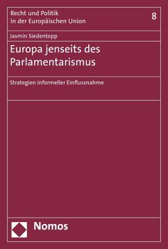Europa jenseits des Parlamentarismus (eBook, PDF) - Siedentopp, Jasmin