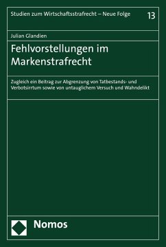Cover Fehlvorstellungen im Markenstrafrecht (eBook, PDF)