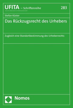 Das Rückzugsrecht des Urhebers (eBook, PDF) - Küster, Stefan