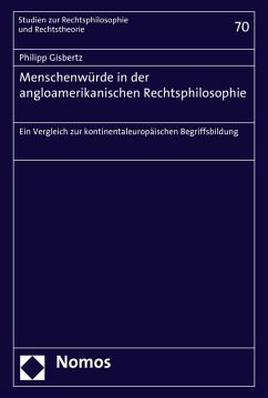 Cover Menschenwürde in der angloamerikanischen Rechtsphilosophie (eBook, PDF)