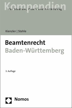 Beamtenrecht Baden-Württemberg (eBook, PDF) - Kienzler, Herbert; Stehle, Stefan