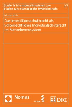 Cover Das Investitionsschutzrecht als völkerrechtliches Individualschutzrecht im Mehrebenensystem (eBook, PDF)