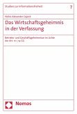 Das Wirtschaftsgeheimnis in der Verfassung (eBook, PDF)