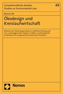 Cover Ökodesign und Kreislaufwirtschaft (eBook, PDF)