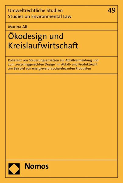 Ökodesign und Kreislaufwirtschaft (eBook, PDF)