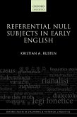 Referential Null Subjects in Early English (eBook, PDF)
