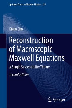 Cover Reconstruction of Macroscopic Maxwell Equations (eBook, PDF)