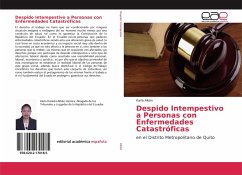 Despido Intempestivo a Personas con Enfermedades Catastróficas