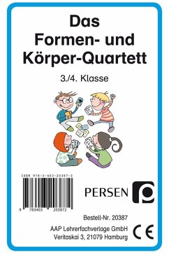 Cover Das Formen- und Körper-Quartett (Kartenspiel)