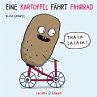 Eine Kartoffel fährt Fahrrad - Bild 1