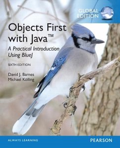 Objects First with Java: A Practical Introduction Using BlueJ, Global Edition - Barnes, David