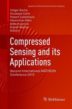 Compressed Sensing and its Applications