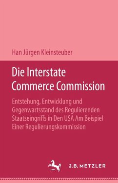 Die Interstate Commerce Commission (eBook, PDF) - Kleinsteuber, Han Jürgen