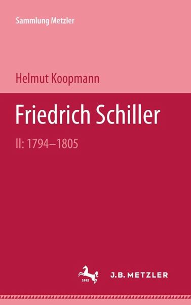 Friedrich Schiller II: 1794-1805 (eBook, PDF) Friedrich Schiller II: 1794-1805 (eBook, PDF)