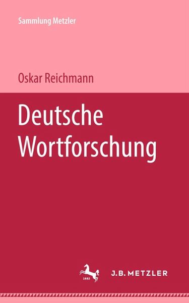Deutsche Wortforschung (eBook, PDF) Deutsche Wortforschung (eBook, PDF)