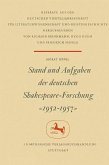 Stand und Aufgaben der Deutschen Shakespeare-Forschung 1952-1957 (eBook, PDF)
