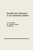 Das Bild des Holländers in der deutschen Literatur (eBook, PDF)
