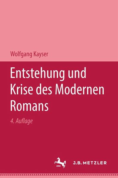 Entstehung und Krise des modernen Romans (eBook, PDF)