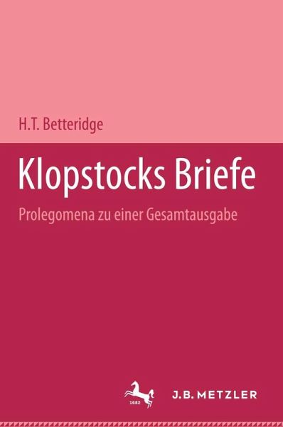 Klopstocks Briefe (eBook, PDF)