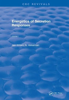 Energetics of Secretion Responses (eBook, PDF) - Akkerman, J. W. N.