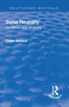 Cover Revival: Swiss Neutrality (1946) (eBook, ePUB)