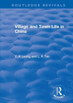 Revival: Village and Town Life in China (1915) (eBook, PDF) - Leong, Y. K; Tao, L. K