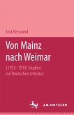 Von Mainz nach Weimar (1793-1919) (eBook, PDF)