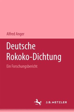 Deutsche Rokoko-Dichtung (eBook, PDF) - Anger, Alfred