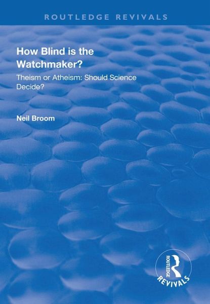 How Blind is the Watchmaker? (eBook, PDF)