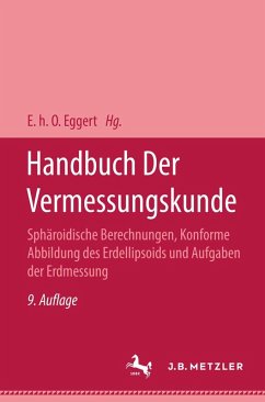 Cover Handbuch der Vermessungskunde (eBook, PDF)