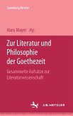 Zur Literatur und Philosophie der Goethezeit (eBook, PDF)