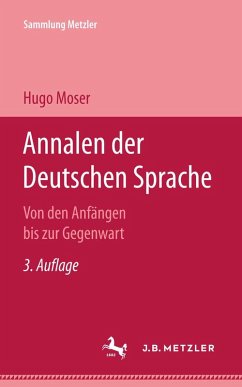 Annalen der deutschen Sprache (eBook, PDF) - Moser, Hugo