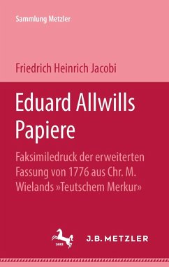 Eduard Allwills Papiere (eBook, PDF) - Jacobi, Friedrich Heinrich