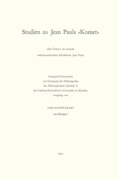 Studien zu Jean Pauls 