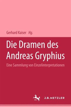 Cover Die Dramen des Andreas Gryphius (eBook, PDF)