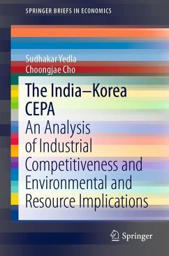 The India-Korea CEPA (eBook, PDF) - Yedla, Sudhakar; Cho, Choongjae