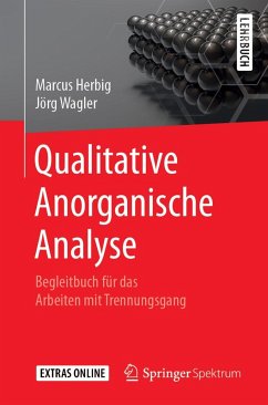Qualitative Anorganische Analyse (eBook, PDF) - Herbig, Marcus; Wagler, Jörg