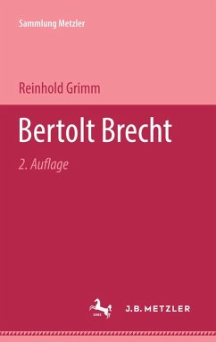 Cover Bertolt Brecht (eBook, PDF)