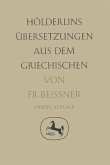 Hölderlins Übersetzungen aus dem Griechischen (eBook, PDF)