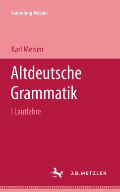 Cover Altdeutsche Grammatik I Lautlehre (eBook, PDF)