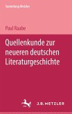 Quellenkunde zur neueren deutschen Literaturgeschichte (eBook, PDF)